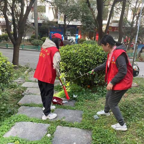 九龙城社区开展“护河爱水 清洁家园”志愿服务活动