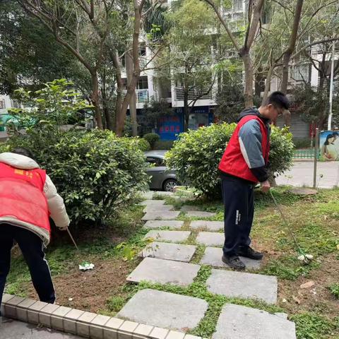 九龙城社区开展“护河爱水 清洁家园”志愿服务活动