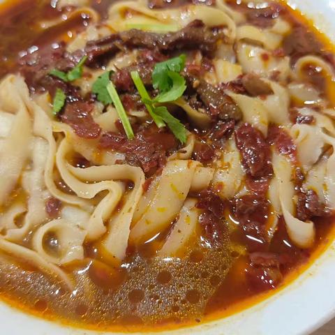 刀削面制作步骤