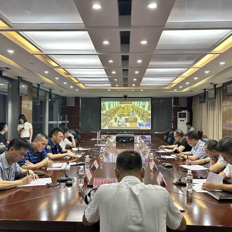 市森防指召开全市森林防灭火调度会