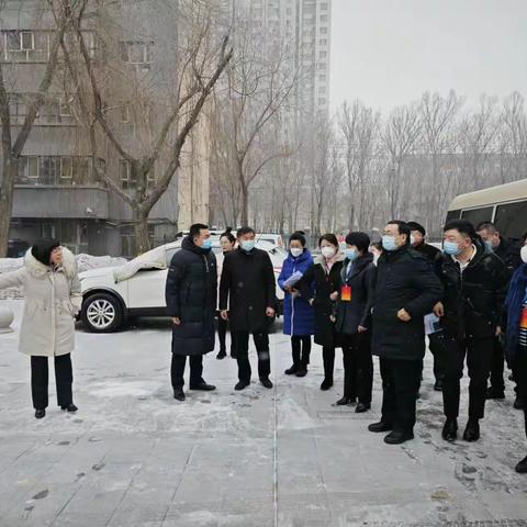 迎督导    凝心聚力谋发展——  区人大柯新、陈萍、马宏霞一行来我校检查食品安全工作