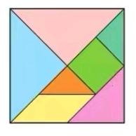 用七巧板巧拼图