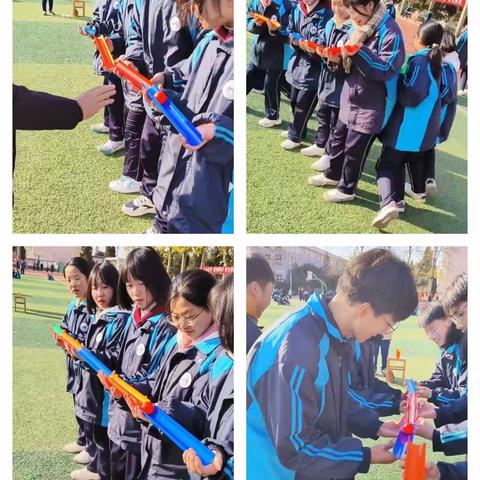 运动燃激情，青春绽芳华——汤阴县高级中学高二(2)组趣味运动会