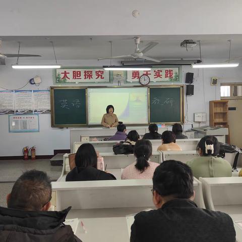 人间最美四月天，共普教研新篇章——汤阴县高级中学英语组大教研活动