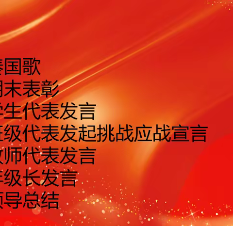 克难奋进 应战三月------2022届九年级期末表彰及三月月考动员大会