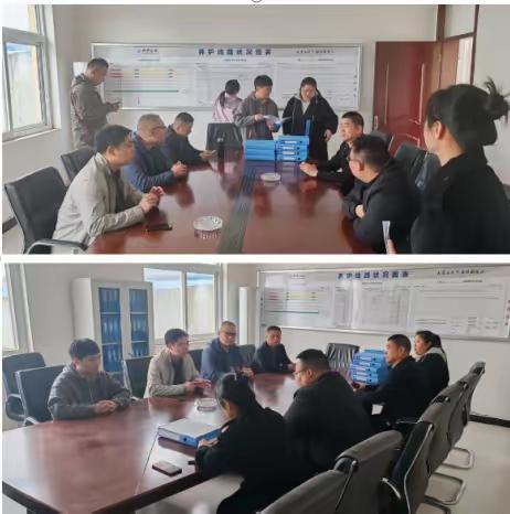 新乡市公路事业发展中心养护科领导 督导封丘第一季度养护管理工作