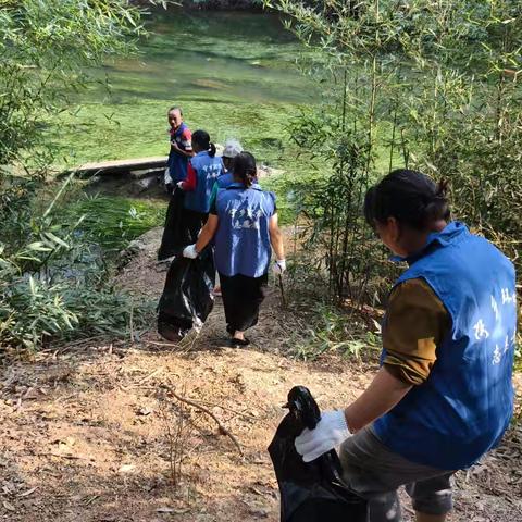 世界河流日 一一清河净滩活动