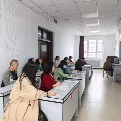 最美人间四月天 齐研共思谱新篇——下城子镇第一小学高年组教研活动