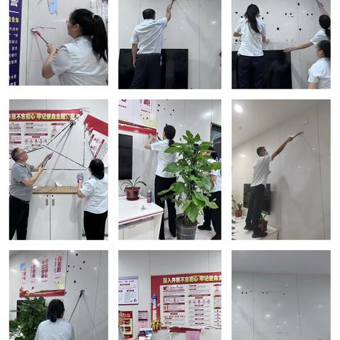 细节见态度，用洁净迎客户 ‍                                           ——人民路支行