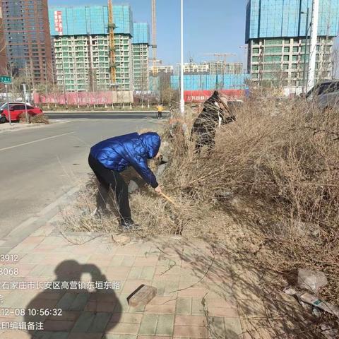 清扫一股集中清理城乡结合部未移交道路