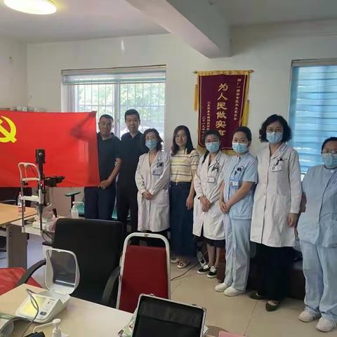 市纪委、市二院到北园街道鲁丰社区开展眼科义诊活动