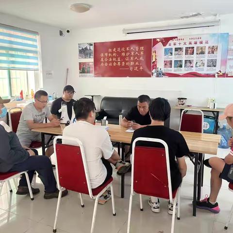 鲁丰社区开展防汛防台排查  共筑居民安全防线