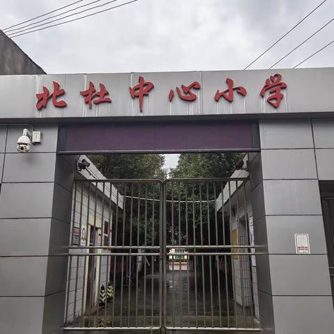 北杜中心小学校园防汛安全排查简报