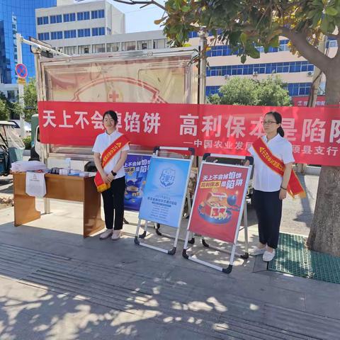 以宣为盾，护民钱袋：农发行临颍县支行开展防非集中宣传活动