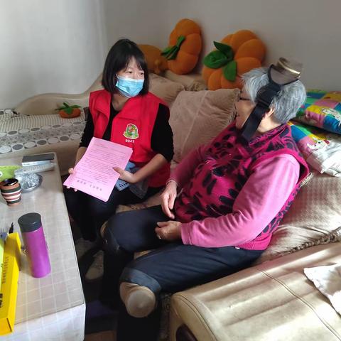 入户走访特殊群体 温暖关怀入人心