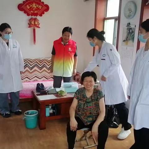 “双网融合”凸显支部力量——甸柳第三社区开展上门义诊活动