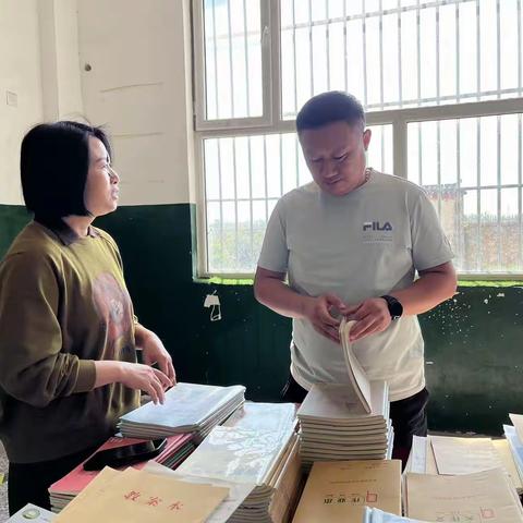 立足常规 以查促教——清河镇中心小学王庄校区开展教育教学常规资料检查