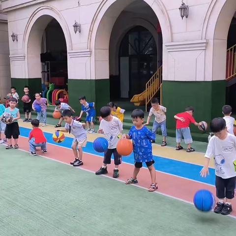 🏀2023年9月20日💕清水湾幼儿园篮球课课程