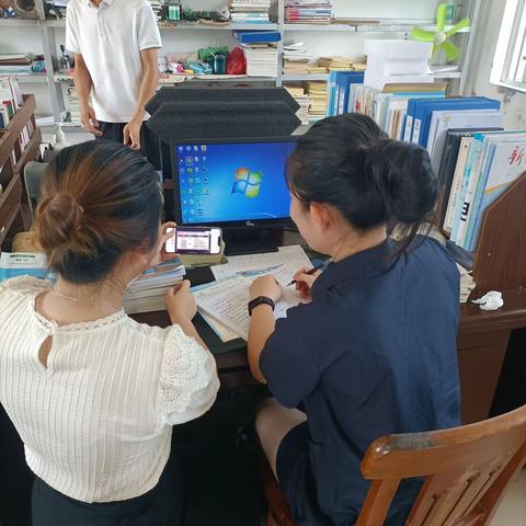 “探索教-学-评一体化设计路径思考”——大福小学英语组网络教研活动