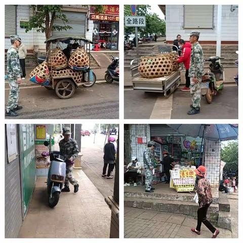 云龙镇应急民兵班每日工作掠影