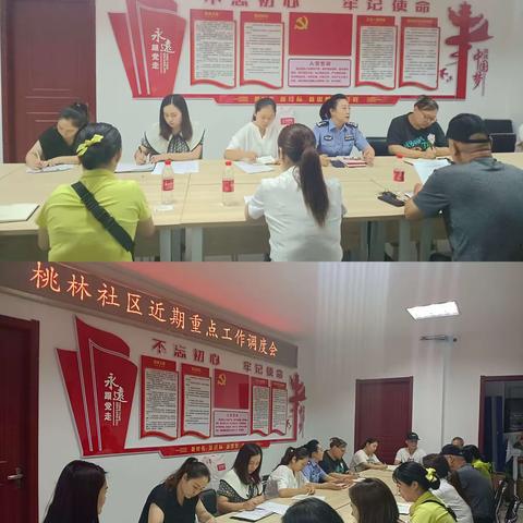 桃林社区创卫复审工作周简报