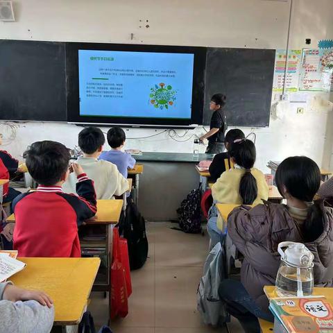 “植”此青绿，“树”写春天——草坡小学植树节系列活动