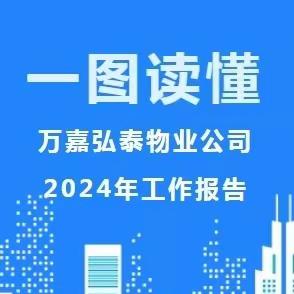 一图读懂万嘉弘泰物业公司2024年工作报告