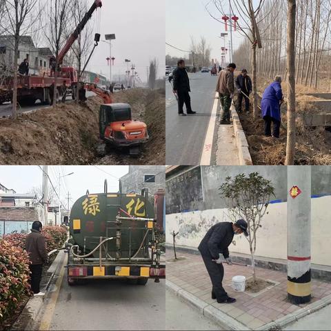 小店镇强力推进路域环境综合整治工作