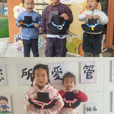 高柳镇南马兰幼儿园里的三八节：小手传递爱