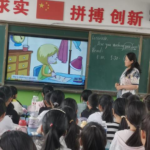 【二实小】走进英语课堂，凝聚向前——宁陵县第二实验小学三年级英语教研活动