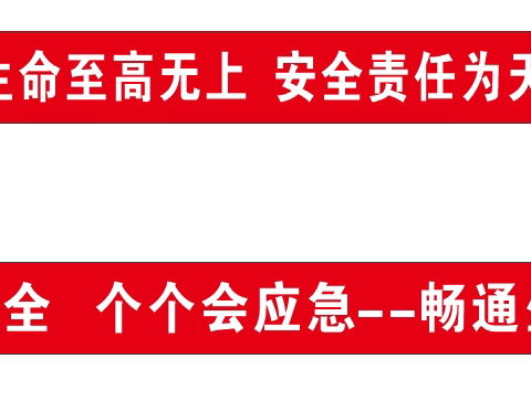 《人人讲安全个个会应急——畅通生命通道》——菁华幼儿园安全生产月活动