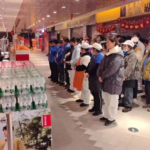 江夏店迎祥早至 年货抢先购营销活动宣传