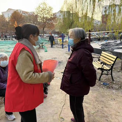 苏曹乡人和社区开展“垃圾分类从身边做起”活动