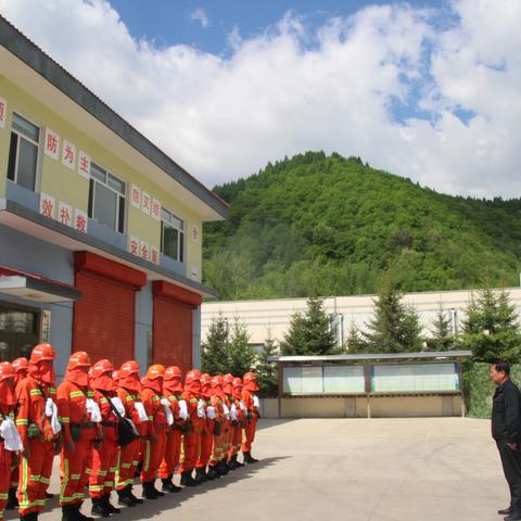 灭火演练强实战  增强本领护青山