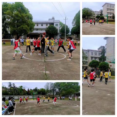 【团结拼搏，迎"篮"而上】——大地中学初中部篮球赛