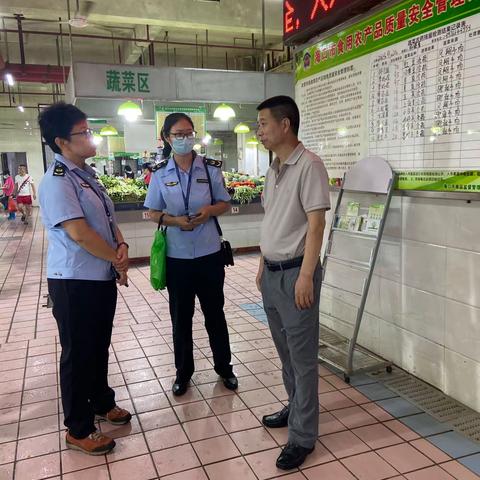 2023年10月6日，海口市市场监管行政执法支队食品快检组工作简报