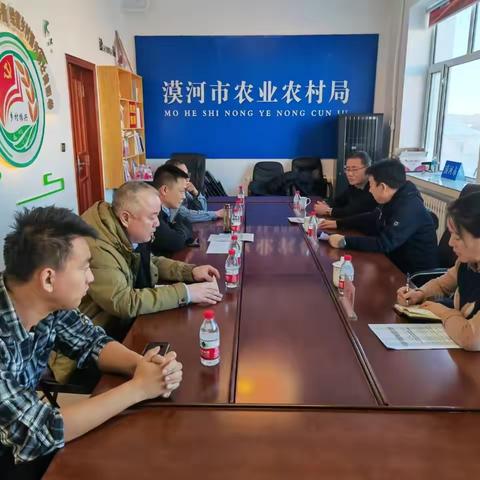 地区供销社主任孙志勇调研指导漠河市供销社工作开展情况