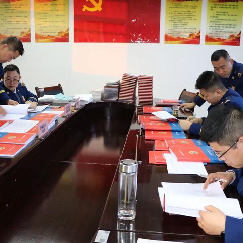 武敏支队长一行深入华阴大队开展党委班子建设暨2023年度工作考核