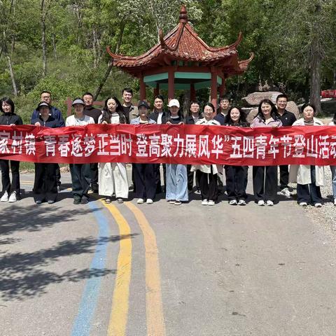 青春赋能・攻坚有我丨林家村镇开展“庆五一迎五四”登山主题活动
