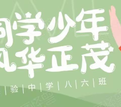 《恰同学少年，风华正茂》——实验中学八六班军训风采。