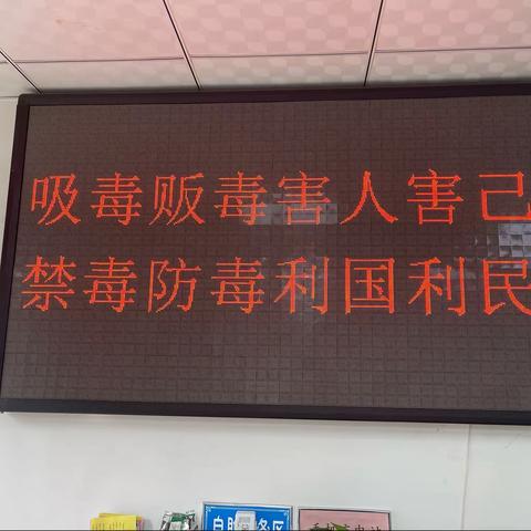 “健康人生 绿色无毒” 西街社区6.26国际禁毒日宣传活动