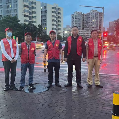 市绿管所组织党员干部 开展文明交通劝导志愿服务活动