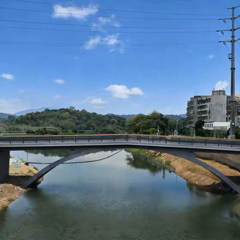 超高性能混凝土钢结构拱桥―― 深圳河（深圳水库排洪河河口）连通工程提前通车