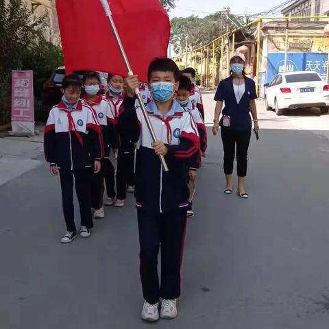 重温光荣历史，追寻红色记忆”——冀南新区徐庄小学红领巾研学小队走进王家王绍堂纪念馆