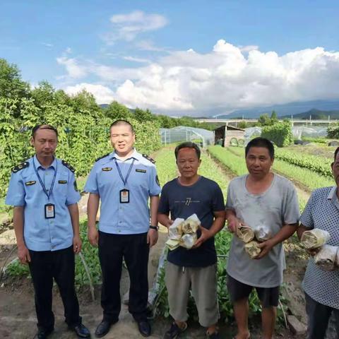 市局包县包片挂包组到建宁开展豇豆质量安全专项监测