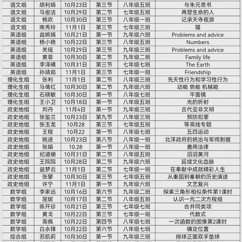 深耕课堂提质量，细研教学共成长--引镇初中2024—2025学年度第一学期赛教活动