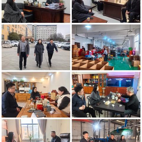 走访企业摸实情 精准服务助发展