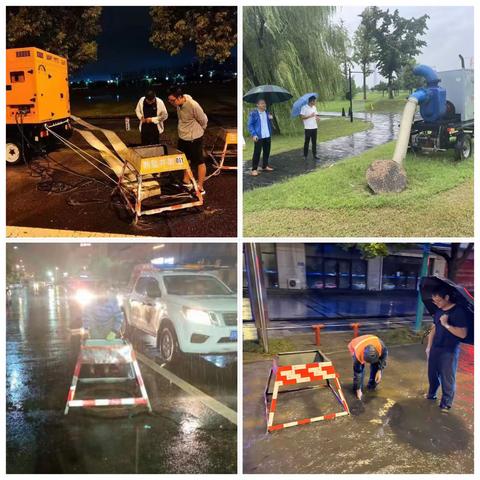 闻“汛”而动，雨中坚守 ——“城管蓝”全力做好防汛抗涝工作