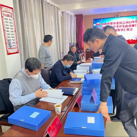 州政府教育考核组来我县开展2022年度教育发展目标责任考评及政府履行教育职责专项督导检查