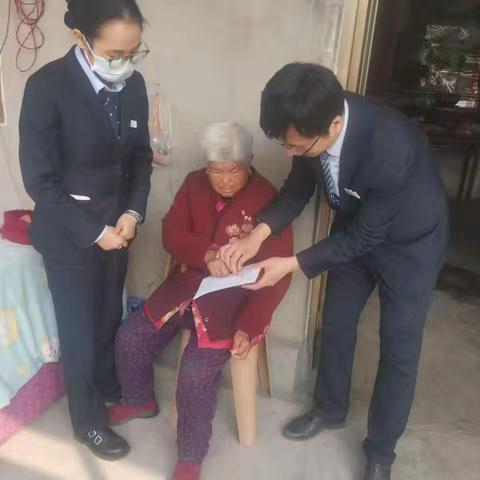 服务送到家门口 ﻿温情守护百姓心